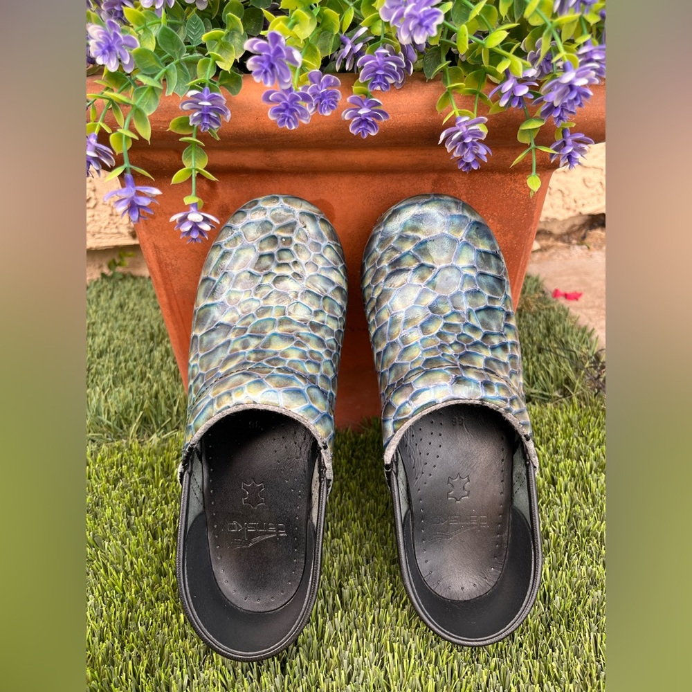 Dansko‎ Green and Blue Casual Shoes